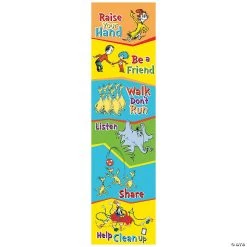 Dr. Seuss™ Class Rules Vertical Banner