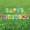 Dr. Seuss™ Happy Birthday Letters Yard Sign -Party Decorations Sales Shop dr seuss happy birthday letters yard sign13963826