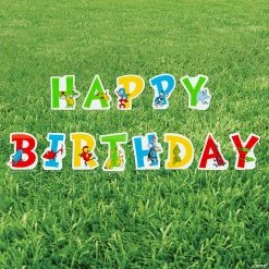 Dr. Seuss™ Happy Birthday Letters Yard Sign