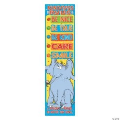 Dr. Seuss™ Horton Hears a Who™ Kindness Rules Vertical Banner
