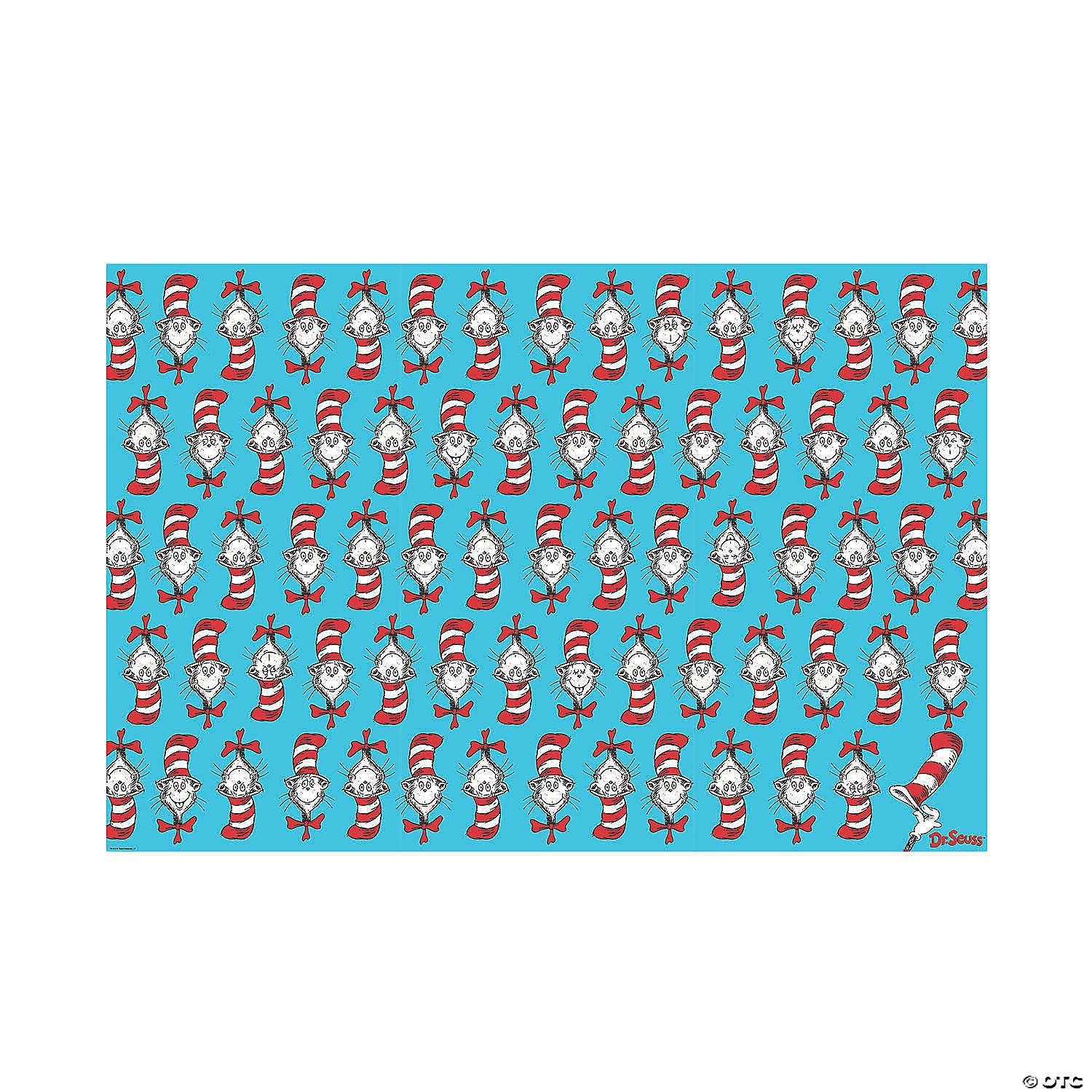 Dr. Seuss™ The Cat In the Hat™ Plastic Backdrop Banner - 3 Pc. 3 Dr. Seuss™ The Cat In the Hat™ Plastic Backdrop Banner - 3 Pc.