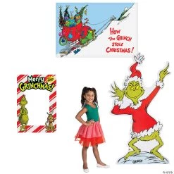 Dr. Seuss™ The Grinch Photo Booth Kit - 3 Pc.