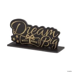 Dream Big Graduation Centerpiece with Stand - 2 Pc.