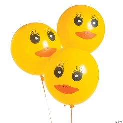 Duck Face 11" Latex Balloons