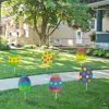 Easter Egg Sidewalk Signs - 6 Pc. -Party Decorations Sales Shop easter egg sidewalk signs 6 pc 13961523