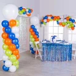 Easy Setup Balloon Column - 57 Pc. -Party Decorations Sales Shop easy setup balloon column 57 pc 13971852 a01