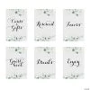 Eucalyptus Wedding Table Signs - 6 Pc. -Party Decorations Sales Shop eucalyptus wedding table signs 6 pc 13972434