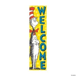 Eureka® Dr. Seuss™ Cat in the Hat™ Welcome Vertical Banner