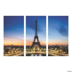 Evening in Paris Backdrop - 3 Pc. 5 Evening in Paris Backdrop - 3 Pc. -Party Decorations Sales Shop evening in paris backdrop 3 pc 13623790 a01