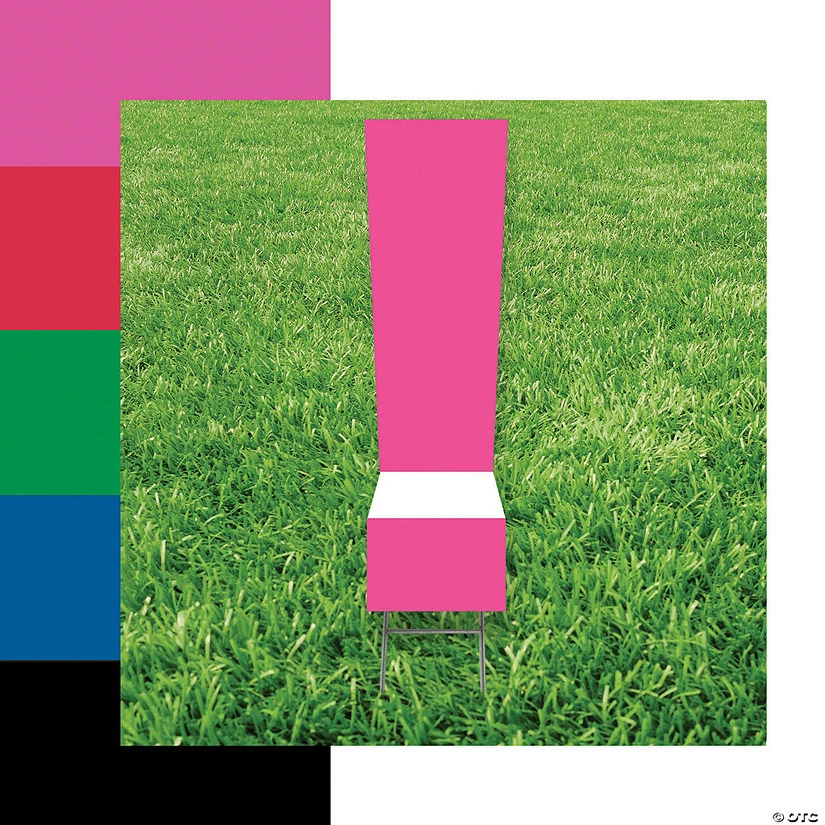 Exclamation Point ! Yard Signs 3 Exclamation Point ! Yard Signs