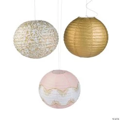 Fairy Tale Wedding Paper Lantern Set - 6 Pc.