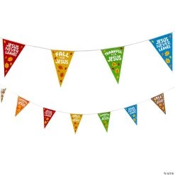 Faith Fall Pennant Banner