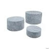 Faux Galvanized Treat Stand Riser Set - 3 Pc.