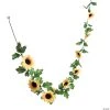 Faux Sunflower Greenery Garland -Party Decorations Sales Shop faux sunflower greenery garland13774654