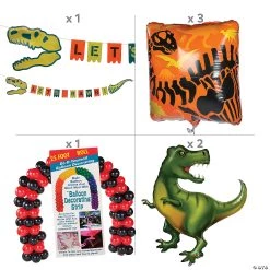 Ferocious Dinosaur Balloon Garland Kit - 80 Pc. -Party Decorations Sales Shop ferocious dinosaur balloon garland kit 80 pc 14151912 a02