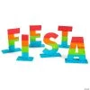 Fiesta Fringe Tabletop Letters - 4 Pc. -Party Decorations Sales Shop fiesta fringe tabletop letters 4 pc 13964138