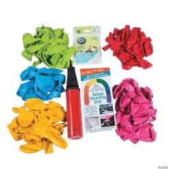 Fiesta Latex Balloon 25-Ft. Garland Kit with Air Pump - 170 Pc. -Party Decorations Sales Shop fiesta latex balloon 25 ft garland kit with air pump 170 pc 13911245 a01
