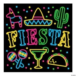 Fiesta Neon Light Backdrop