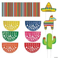 Fiesta Outdoor Decorating Kit - 10 Pc.