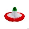 Fiesta Sombrero Honeycomb Centerpieces - 3 Pc.