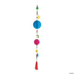 Fiesta Tissue Paper Hanging Tassel