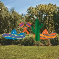 Fiesta Yard Signs - 4 Pc.
