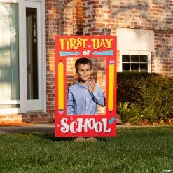 First Day of School Instaframe Cutout Yard Sign