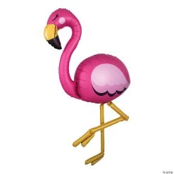 Flamingo Airwalker 68" Mylar Balloon