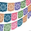 Flower Cutout Vinyl Pennant Banner -Party Decorations Sales Shop flower cutout vinyl pennant banner3 6197a