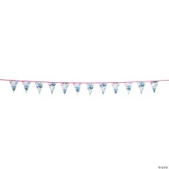 Fluorescent Floral Pennant Banner 5 Fluorescent Floral Pennant Banner -Party Decorations Sales Shop fluorescent floral pennant banner13788988 a01