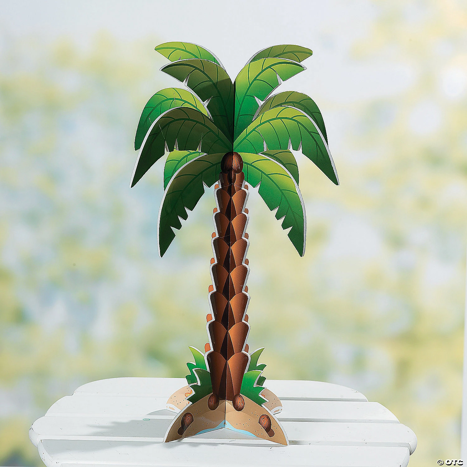 Foam Palm Tree Centerpiece 4 Foam Palm Tree Centerpiece - Image 2