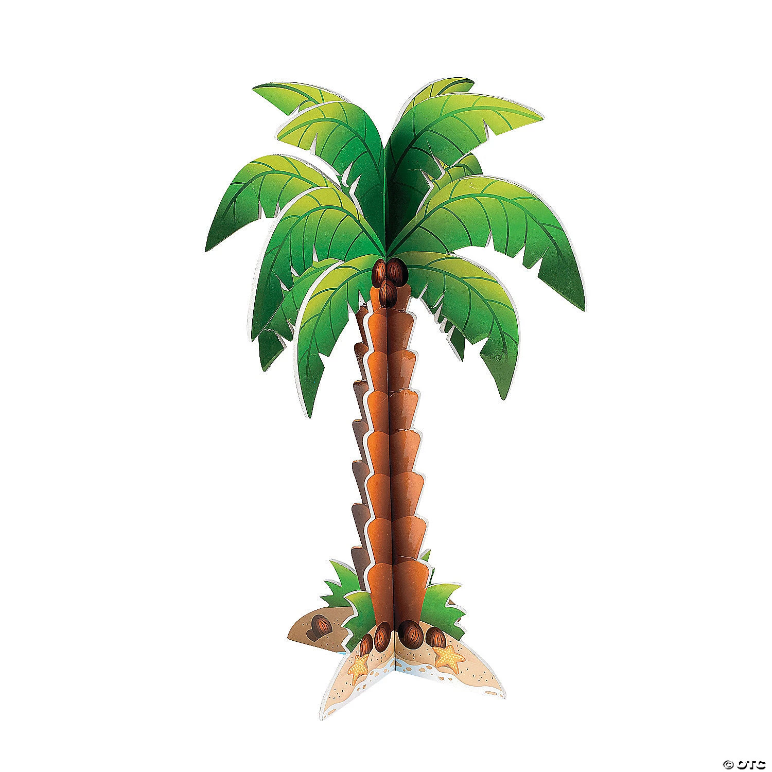 Foam Palm Tree Centerpiece 3 Foam Palm Tree Centerpiece