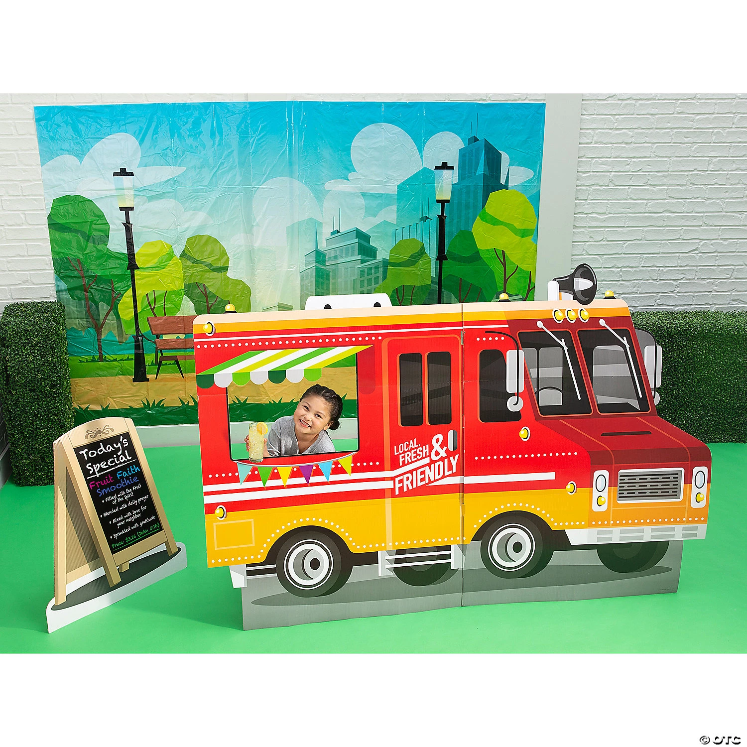 Food Truck VBS Park Scene Decorating Kit - 3 Pc. 3 Food Truck VBS Park Scene Decorating Kit - 3 Pc.