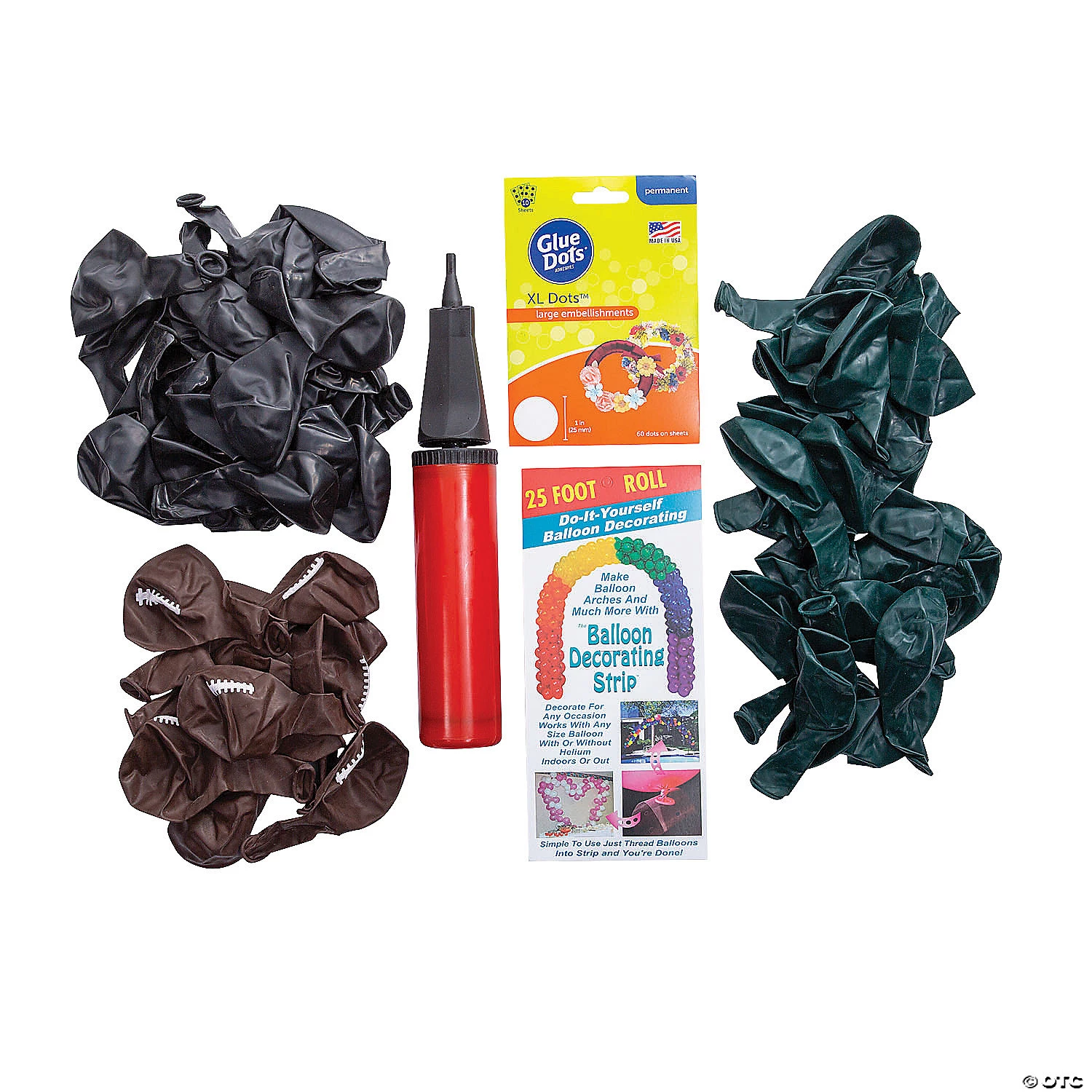 Football Balloon 25 Ft. Garland Kit - 63 Pc. 4 Football Balloon 25 Ft. Garland Kit - 63 Pc. - Image 2