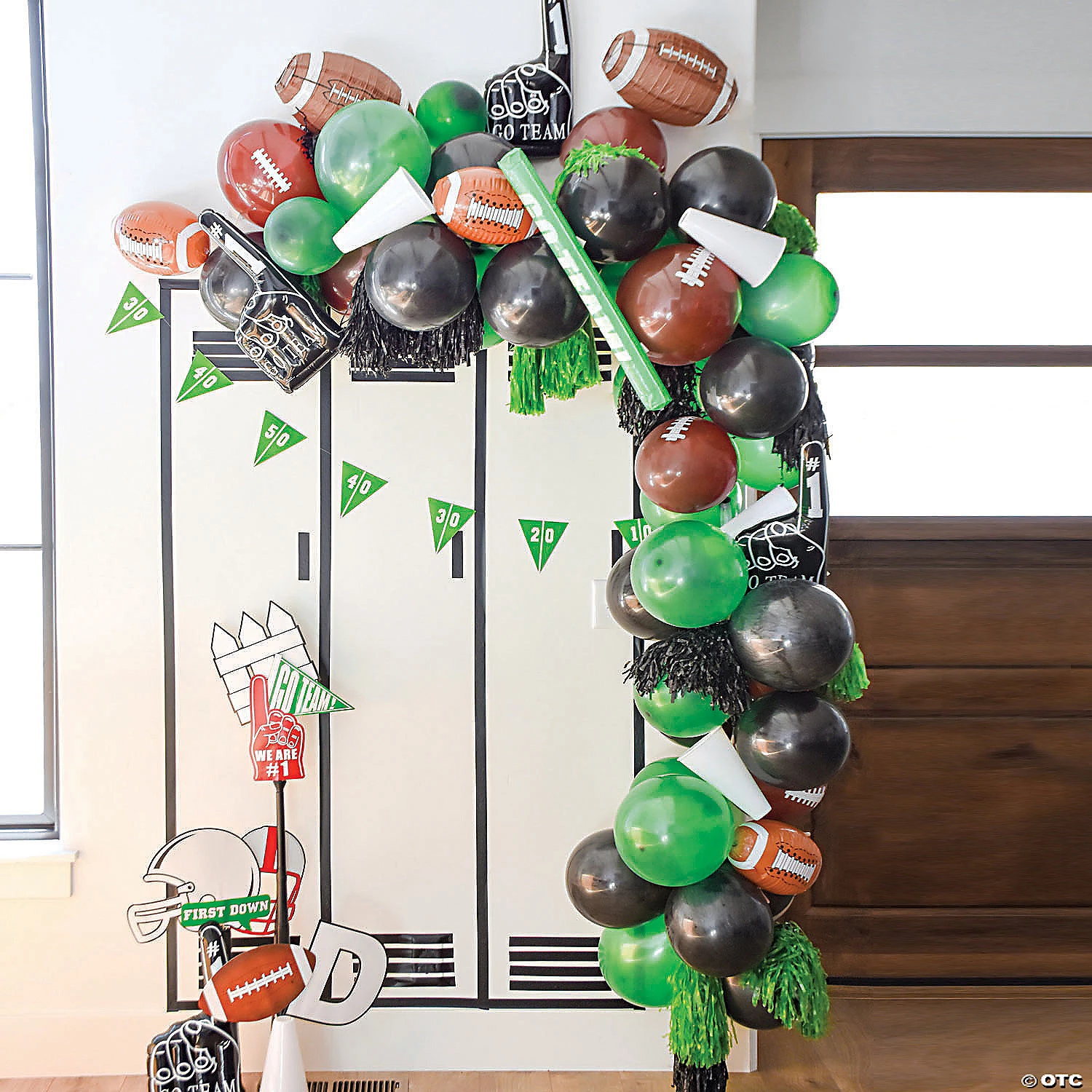 Football Balloon 25 Ft. Garland Kit - 63 Pc. 3 Football Balloon 25 Ft. Garland Kit - 63 Pc.