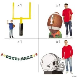 Football Parade Float Decorating Kit - 14 Pc. -Party Decorations Sales Shop football parade float decorating kit 14 pc 14190198 a03