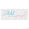 For This Child We Have Prayed Banner -Party Decorations Sales Shop for this child we have prayed banner13962036
