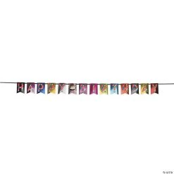French Bull® Birthday Cake Party Pennant Banner