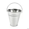 Galvanized Metal Pails - 12 Pc. -Party Decorations Sales Shop galvanized metal pails 12 pc 3 1377c