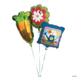 Garden Party 18" - 21 3/4" Mylar Balloons - 3 Pc.