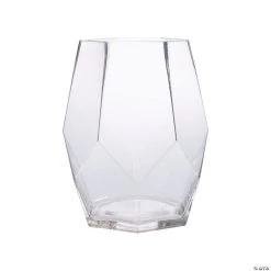 Geometric Glass Vase