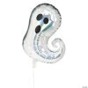 Ghost-Shaped 21" Mylar Balloon 2 Ghost-Shaped 21" Mylar Balloon -Party Decorations Sales Shop ghost shaped 21 mylar balloon13901913