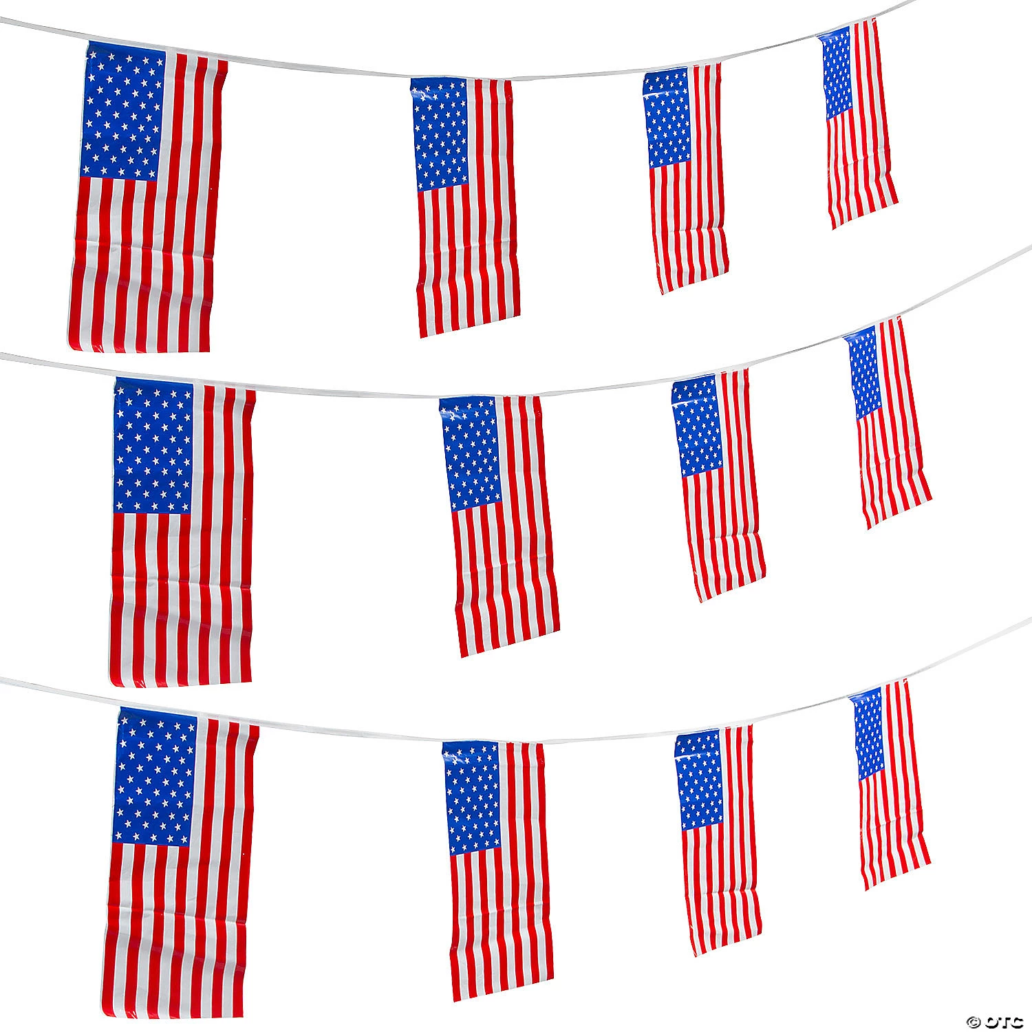 Giant Patriotic Pennant Banner 3 Giant Patriotic Pennant Banner
