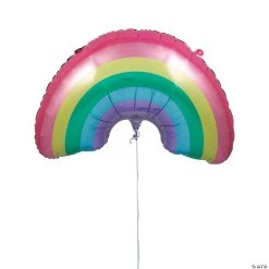 Giant Rainbow Sparkle Unicorn 30" Mylar Balloon