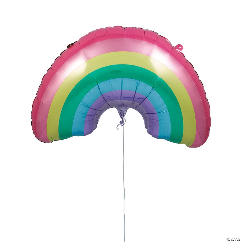 Giant Rainbow Sparkle Unicorn 30" Mylar Balloon 3 Giant Rainbow Sparkle Unicorn 30" Mylar Balloon
