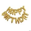 Ginger Ray Happy Birthday Gold 13" Mylar Balloon Bunting - 13 Pc. 1 Ginger Ray Happy Birthday Gold 13" Mylar Balloon Bunting - 13 Pc. -Party Decorations Sales Shop ginger ray happy birthday gold 13 mylar balloon bunting 13 pc 13937308