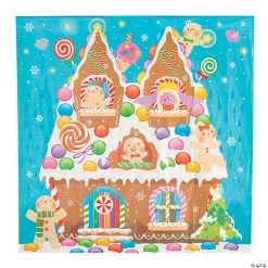 Gingerbread House Backdrop Banner