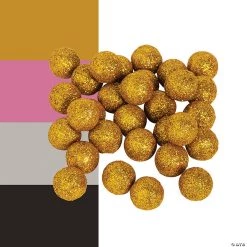 Glitter Ball Vase Filler - 40 Pc.