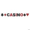 Glitter Casino Pennant Banner -Party Decorations Sales Shop glitter casino pennant banner13902475
