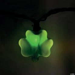 Glowing Shamrock String Lights -Party Decorations Sales Shop glowing shamrock string lights26 455b a01